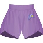 Girls Flowy Overlay Shorts Thumbnail