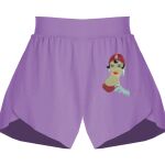 Girls Flowy Overlay Shorts Thumbnail