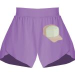 Girls Flowy Overlay Shorts Thumbnail