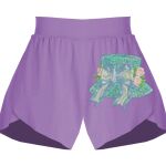 Girls Flowy Overlay Shorts Thumbnail