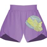 Girls Flowy Overlay Shorts Thumbnail