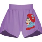 Girls Flowy Overlay Shorts Thumbnail