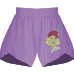 Girls Flowy Overlay Shorts Thumbnail
