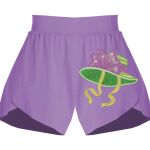 Girls Flowy Overlay Shorts Thumbnail