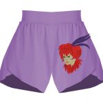 Girls Flowy Overlay Shorts Thumbnail