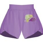 Girls Flowy Overlay Shorts Thumbnail