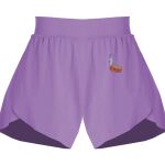 Girls Flowy Overlay Shorts Thumbnail