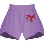 Girls Flowy Overlay Shorts Thumbnail