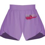 Girls Flowy Overlay Shorts Thumbnail