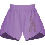 Girls Flowy Overlay Shorts Thumbnail