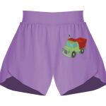 Girls Flowy Overlay Shorts Thumbnail