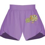 Girls Flowy Overlay Shorts Thumbnail