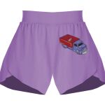 Girls Flowy Overlay Shorts Thumbnail