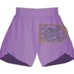 Girls Flowy Overlay Shorts Thumbnail