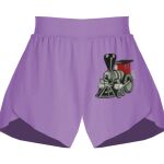 Girls Flowy Overlay Shorts Thumbnail