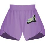 Girls Flowy Overlay Shorts Thumbnail