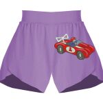 Girls Flowy Overlay Shorts Thumbnail
