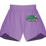 Girls Flowy Overlay Shorts Thumbnail