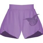 Girls Flowy Overlay Shorts Thumbnail