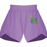 Girls Flowy Overlay Shorts Thumbnail