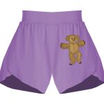 Girls Flowy Overlay Shorts Thumbnail