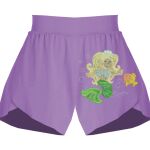 Girls Flowy Overlay Shorts Thumbnail