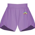 Girls Flowy Overlay Shorts Thumbnail