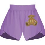 Girls Flowy Overlay Shorts Thumbnail