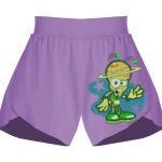 Girls Flowy Overlay Shorts Thumbnail