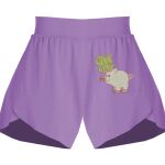 Girls Flowy Overlay Shorts Thumbnail