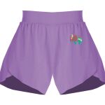 Girls Flowy Overlay Shorts Thumbnail