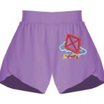 Girls Flowy Overlay Shorts Thumbnail