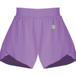 Girls Flowy Overlay Shorts Thumbnail