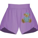 Girls Flowy Overlay Shorts Thumbnail