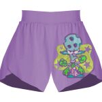 Girls Flowy Overlay Shorts Thumbnail