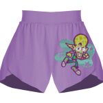 Girls Flowy Overlay Shorts Thumbnail