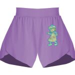 Girls Flowy Overlay Shorts Thumbnail