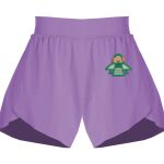 Girls Flowy Overlay Shorts Thumbnail