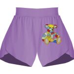 Girls Flowy Overlay Shorts Thumbnail