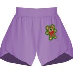 Girls Flowy Overlay Shorts Thumbnail