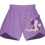 Girls Flowy Overlay Shorts Thumbnail
