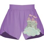 Girls Flowy Overlay Shorts Thumbnail