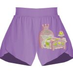 Girls Flowy Overlay Shorts Thumbnail