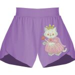 Girls Flowy Overlay Shorts Thumbnail