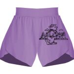Girls Flowy Overlay Shorts Thumbnail