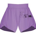 Girls Flowy Overlay Shorts Thumbnail