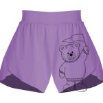 Girls Flowy Overlay Shorts Thumbnail