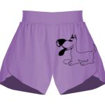 Girls Flowy Overlay Shorts Thumbnail