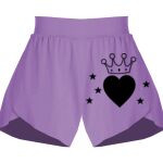 Girls Flowy Overlay Shorts Thumbnail