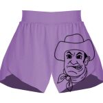 Girls Flowy Overlay Shorts Thumbnail